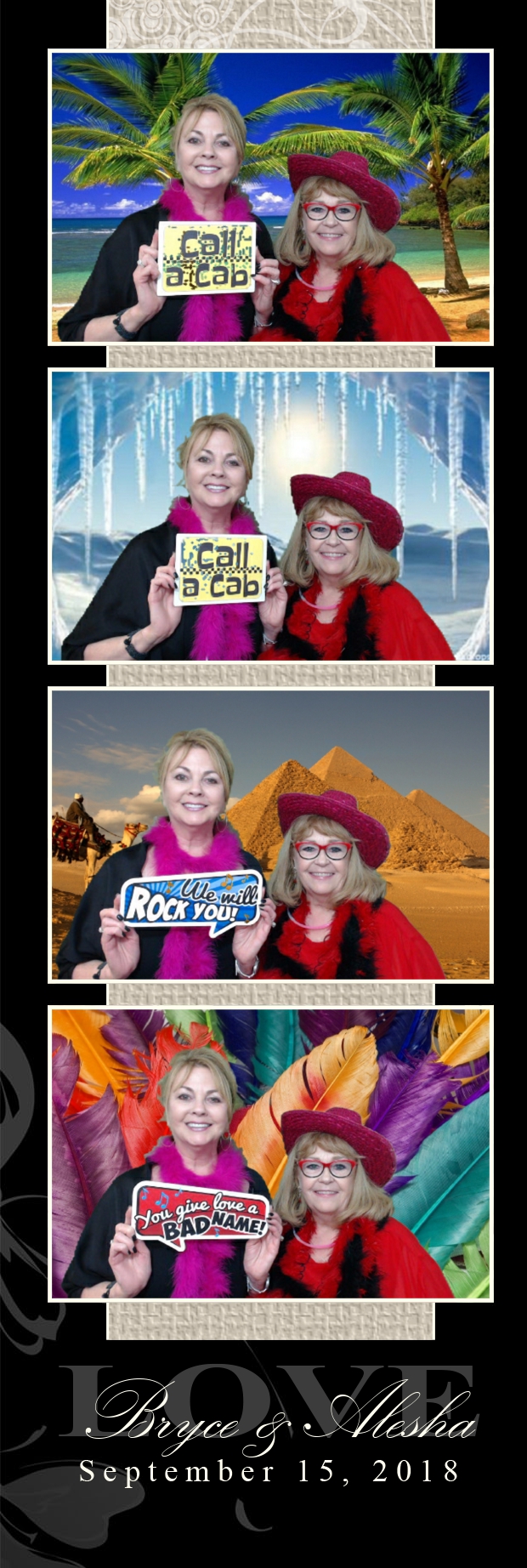 Alesha and Bryce's Wedding | View more photos from the event at gallery.photoboothbillings.com/u/PhotoBoothBillings/Alesha-and-Bryces-Wedding